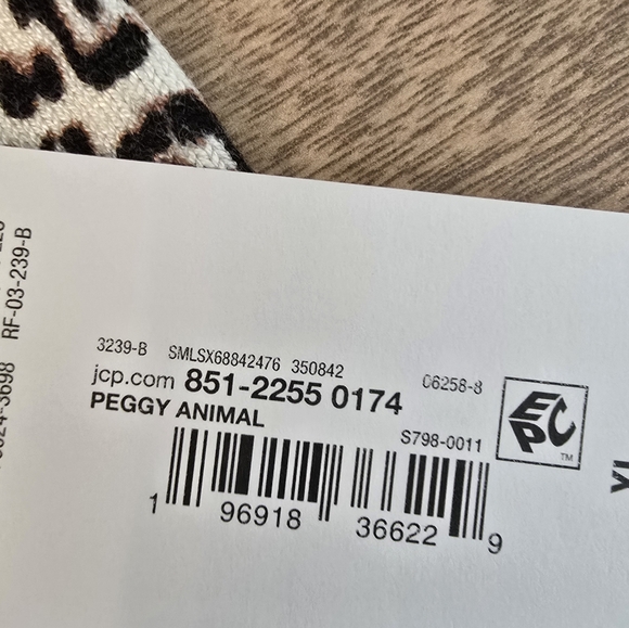 Liz Claiborne Peggy Animal Crew Neck Lightweight Sweater XL - Picture 9 of 15